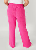 Greek Key Wide Leg Pants