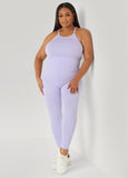Ribbed Tank And Leggings Set