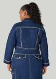 Frayed Denim Jacket