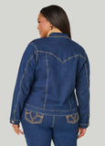 Stitch Detailed Denim Jacket