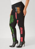Painted Skinny Jeans