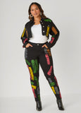 Painted Skinny Jeans