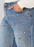 Crystal Tapered Jeans