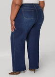Pull On Wide Leg Jeans