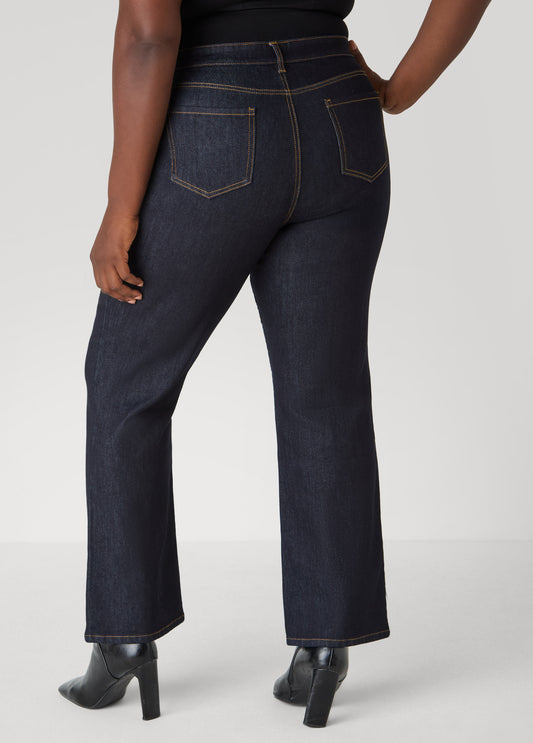 Studded Straight Leg Jeans