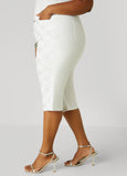 Crystal Denim Capris