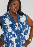 Bleach Denim Vest