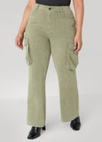 High Waist Cargo Jeans
