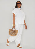Textured Cotton Gauze Shirt