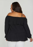 Tiered Off The Shoulder Blouse