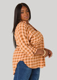 Checked Hi Low Shirt