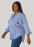 Checked Hi Low Shirt