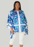 Floral Satin Kimono