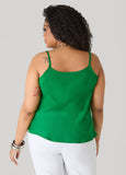 Cowl Neck Crepe Cami