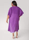 Open Front Crepe Kimono