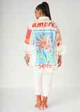 Ruffled Amore Hi Low Shirt