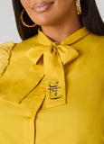 Organza Sleeved Faith Shirt