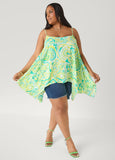 Paisley Print Handkerchief Tank