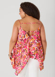 Paisley Print Handkerchief Tank