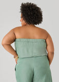 Sage Green Bubble Tube Top
