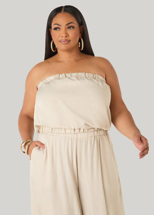 Sage Green Bubble Tube Top