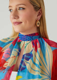 Tropical Print Shrug