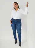 Collared Cotton Blend Shirt