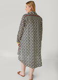 Geo Cotton Duster Shirt