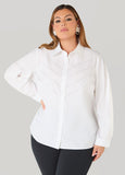 Crystal Cotton Blend Shirt