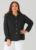 Textured Collared Shirt