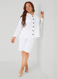 Textured Collared Shirt