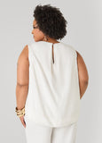 Linen Blend Top