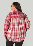Plaid Flannel Pullover Shirt