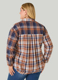 Plaid Flannel Pullover Shirt