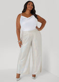 Sequined Wide Leg Pants