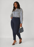 Pintucked Pull On Leggings