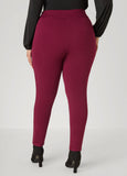 Pintucked Pull On Leggings