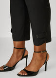 Millennium Tab Detail Ankle Pants