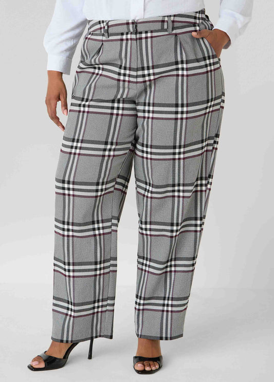Millennium Plaid Trousers