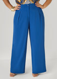 Pleated Wide Leg Pants