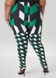 Geo Print Leggings