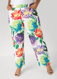 Millennium Floral Print Trousers