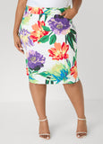Millennium Floral Print Skirt