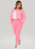 Millennium Button Detailed Capris