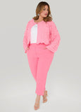 Millennium Button Detailed Capris