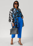 Millennium Button Accented Capris