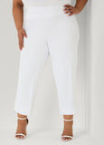 Cuffed Ponte Capris