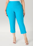 Plus Size Millenium Capri Pants Summer Pull On Pants Cropped Pants
