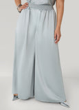Wide Leg Satin Pants