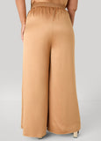Wide Leg Satin Pants